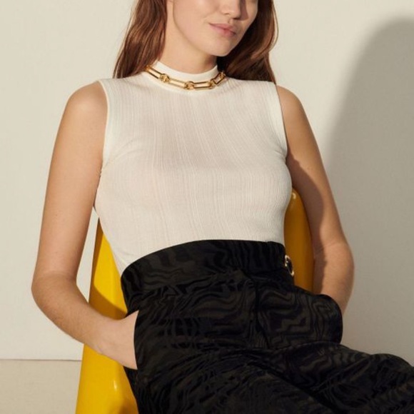 E21 Cleo Sandro top size 1 - Picture 5 of 5